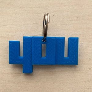 4OU dolan twins tour 3d printed keychain